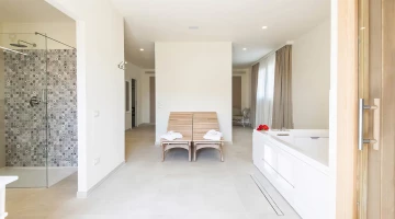 Wellness services in spa suites