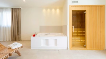 Wellness services in spa suites