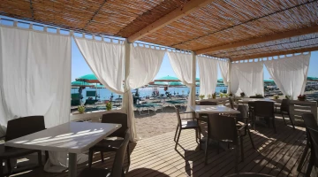 Restaurant on the beach