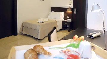 Possibilité de petit-déjeuner en chambre