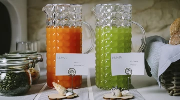 Succhi di frutta a colazione