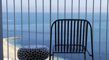 Vista dal balcone
