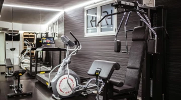 Palestra attrezzata