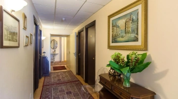 Dettaglio del corridoio