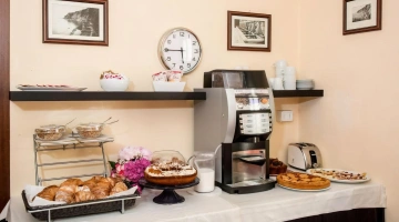 Buffet della colazione dolce