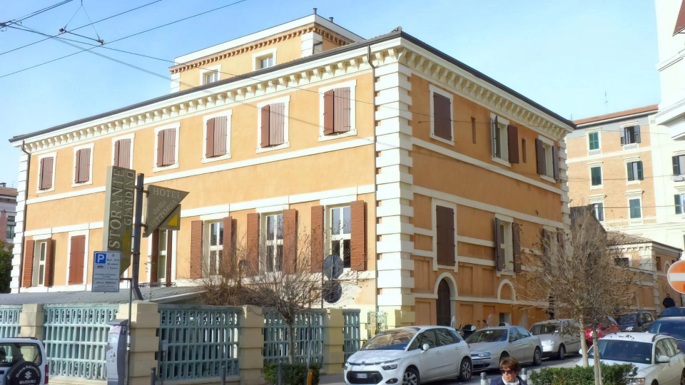External facade of the hotel