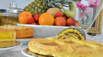 Süßes Frühstücksbuffet