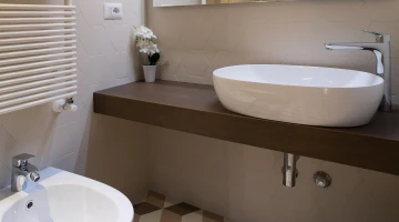 Private bathroom in the room