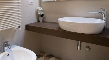 Bagno privato in camera