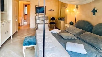 Double canopy bed