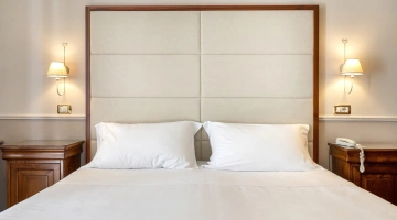 Double bedroom detail