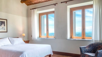 Room with double window