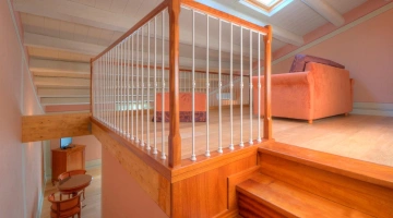 Mezzanin-Wohnbereich in der Ottocento-Suite