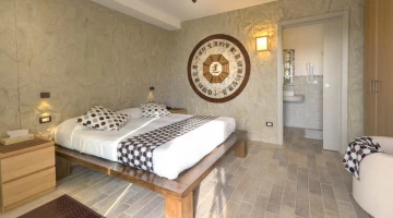Chambre double de luxe avec salle de bain privée