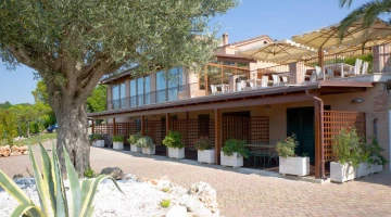 Chambres avec terrasse privée