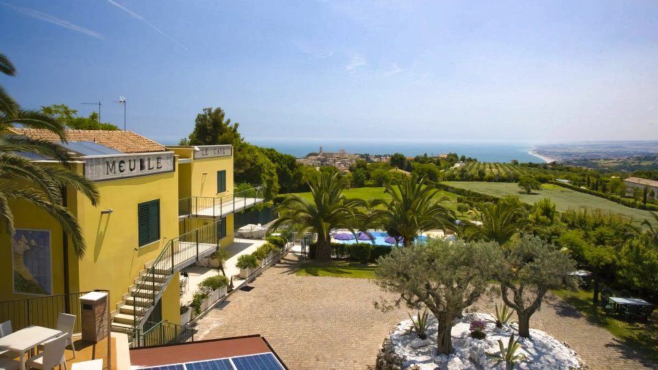 Vista panoramica dell'hotel