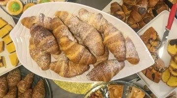 Buffet brioche and dessert