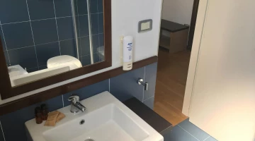 Private bathroom with courtesy kit