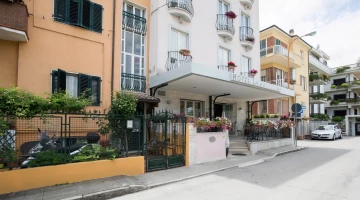 Ingresso dell'hotel