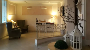Salottino comune accanto alla reception