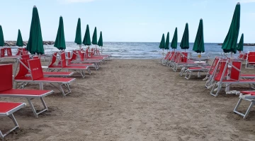 La spiaggia convenzionata