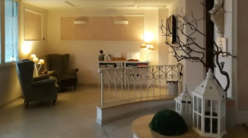 Salottino comune accanto alla reception