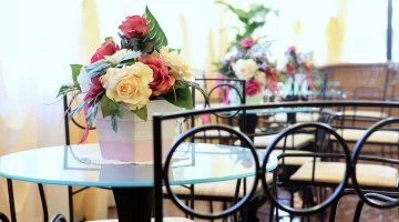 Tables in common area