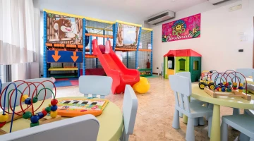 Play area inside the hotel