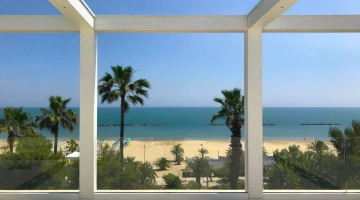 Vista mare dall'hotel