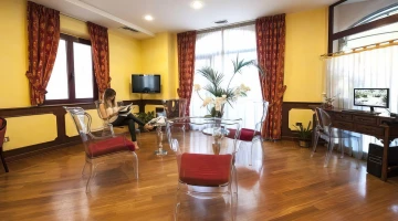 Common room with TV