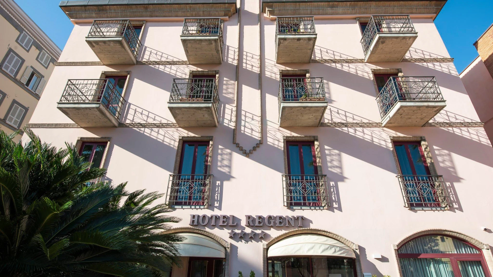 Facade of the Regent Hotel