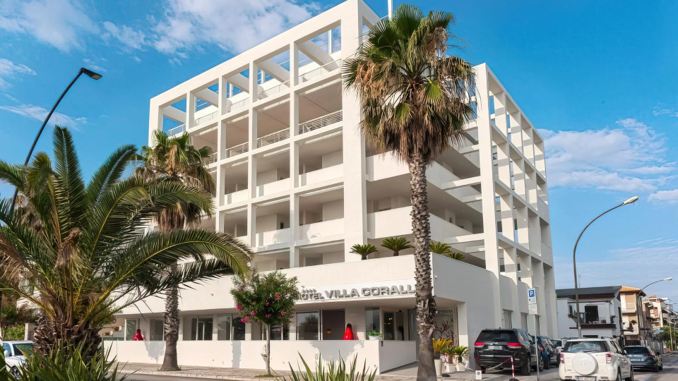 External facade of the hotel