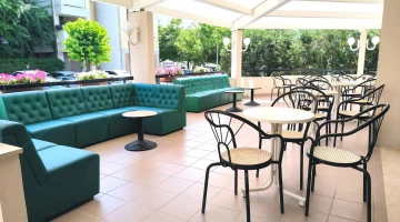 Furnished outdoor spaces