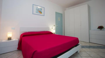 Chambre double dans l&#39;appartement