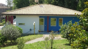 External facade of the B&B