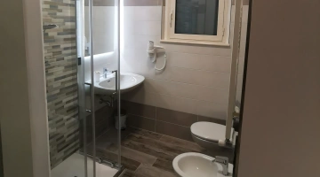 Private bathroom with shower