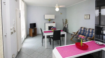 Living area in the apartment