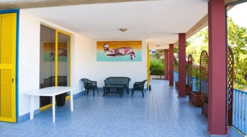 Terrasse meublée