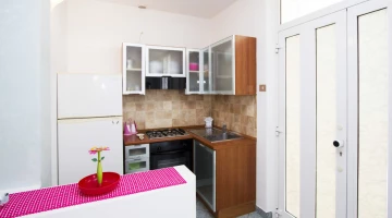 Cuisine équipée dans l&#39;appartement