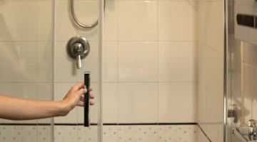 Détail de la douche