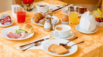 Kontinentales Frühstück