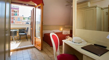 Chambre double en annexe