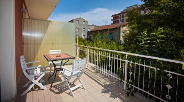 Balcon privé dans l&#39;annexe