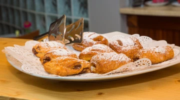 Viennoiseries farcies pour le petit déjeuner