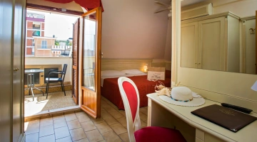 Double bedroom in the annex