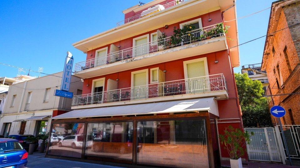 External facade of the hotel