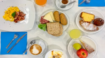 sweet and savory breakfast