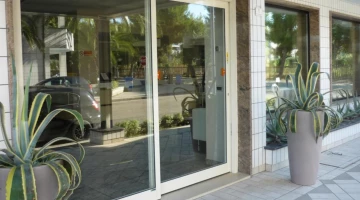 Hotel entrance