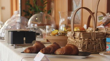 Fresh croissants for breakfast