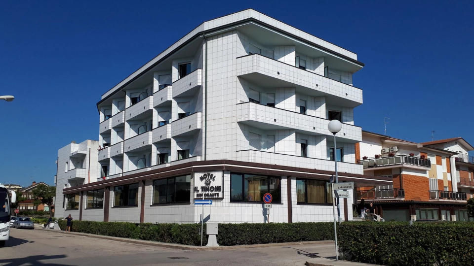 External facade of the hotel